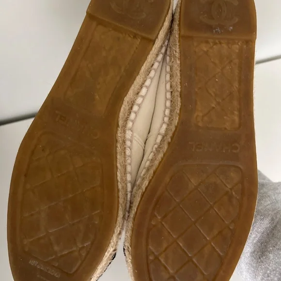 Chanel Velvet Espadrilles
